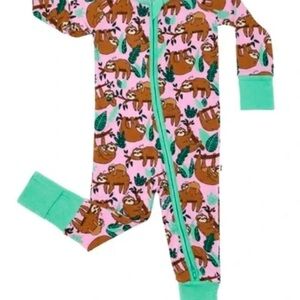 Little Sleepies Sloth Print Pajama